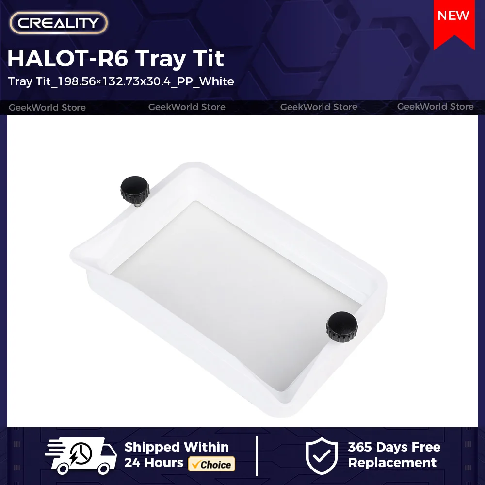 �y�Z�[�����zCreality �I���W�i�� HALOT-R6 �g���C Tit_198.56×132.73x30.4_PP_�z���C�g�����o�b�g�L�b�g HALOT-R6 3D �v�����^���i�p�v���X�`�b�N�g���C�L�b�g