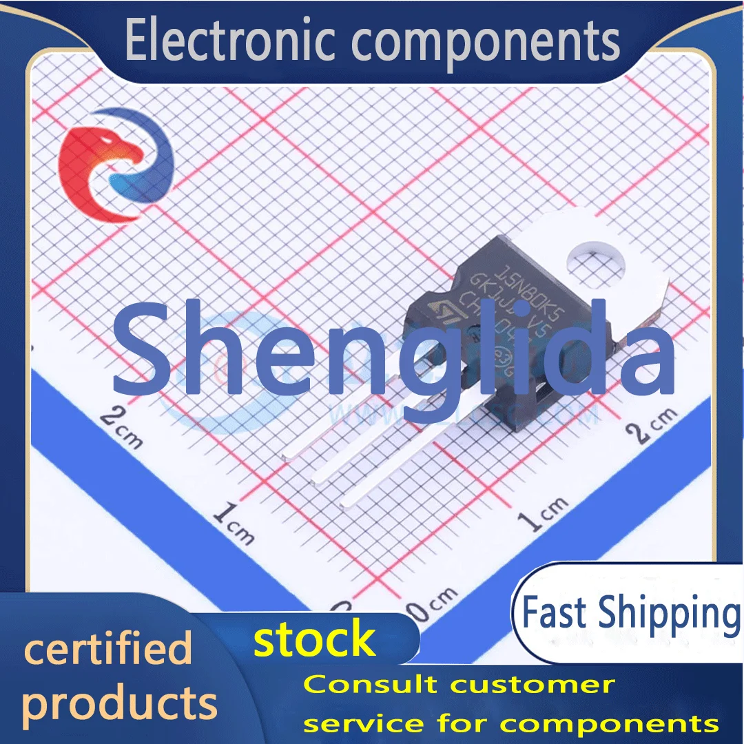 

STP15N80K5 packaged TO220-3 field-effect transistor (MOSFET) brand new off the shelf 1PCS