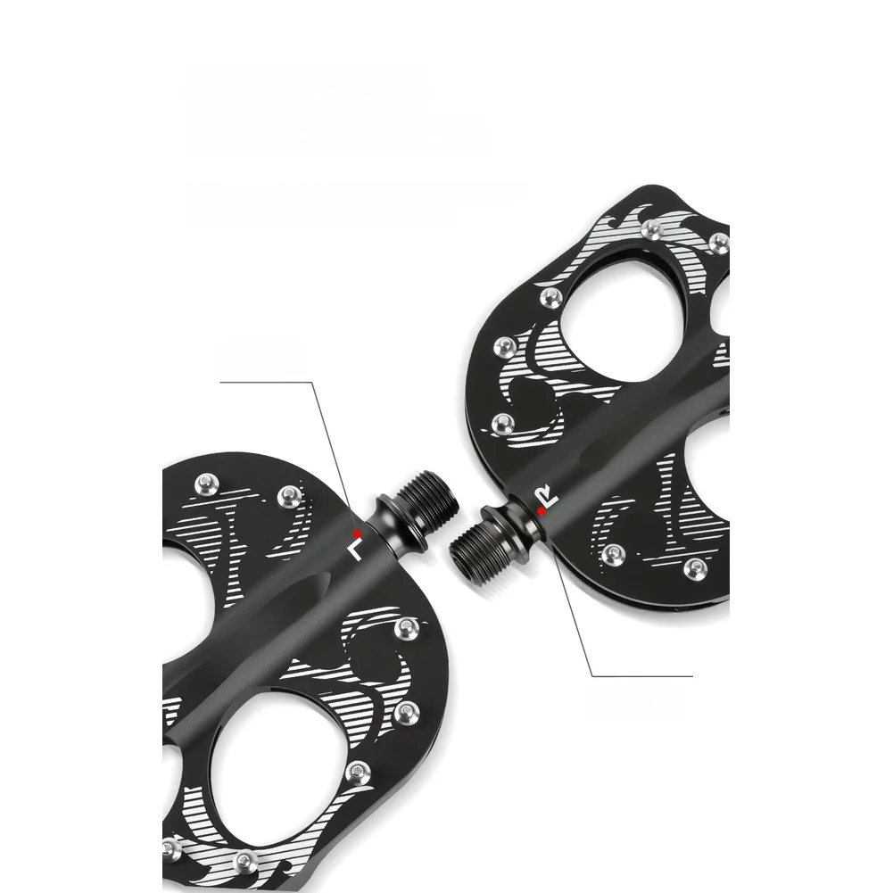 For Bolany Line Design Non-slip Pedals Road Bicycle Pedals For Mountain Biking Enhanced Stability Bicycle Pedals