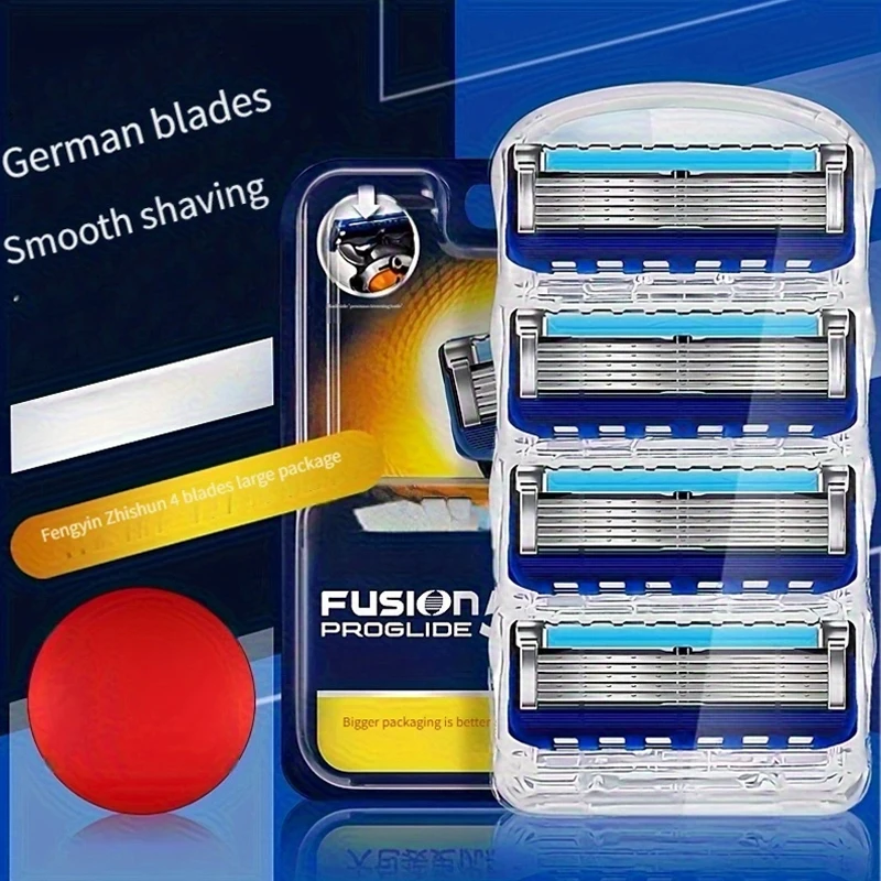 

Men's Razor 5-layer Men's Razor Power Shaving Shaver Male Face Beard Hair Trimmer 5 Layer Blades Replacement
