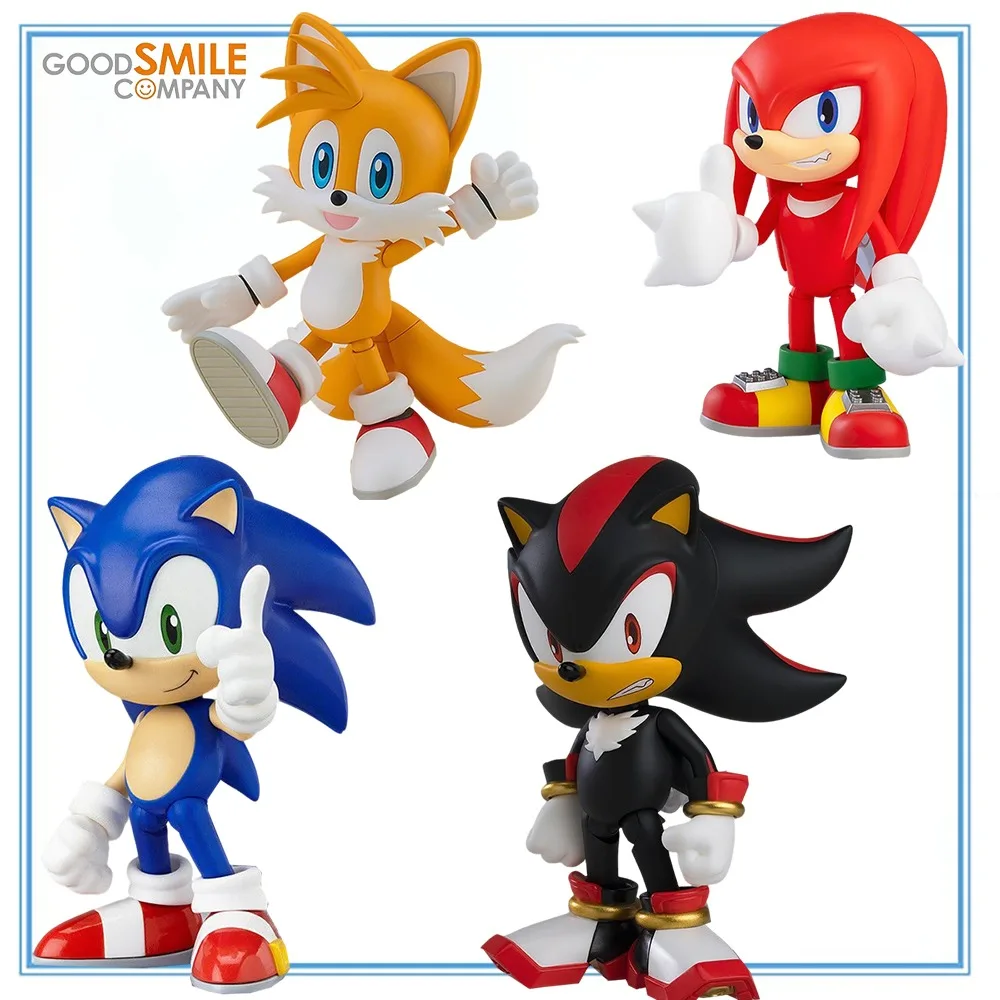 100% Original in Stock Good Smile Company Nendoroid 214 2127 2179 2518 Shadow The Hedgehog Knuckles The Echidna Miles
