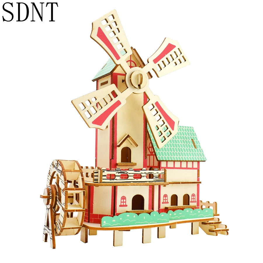 

Ветряная мельница 3D для детей, искусственное граффити своими руками, цветная имитация красивой детской модели, обучающие игрушки