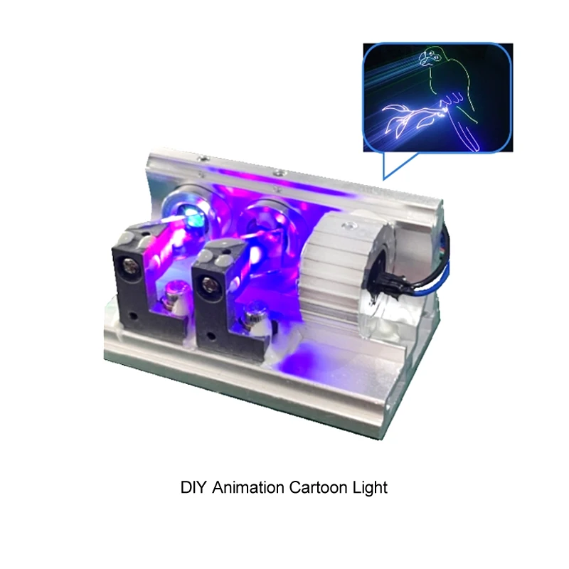 RGB 화이트 무대 조명 레이저, 레드, 블루, 그린 TTL 컨트롤, 20Khz, 200 mW, 500mW