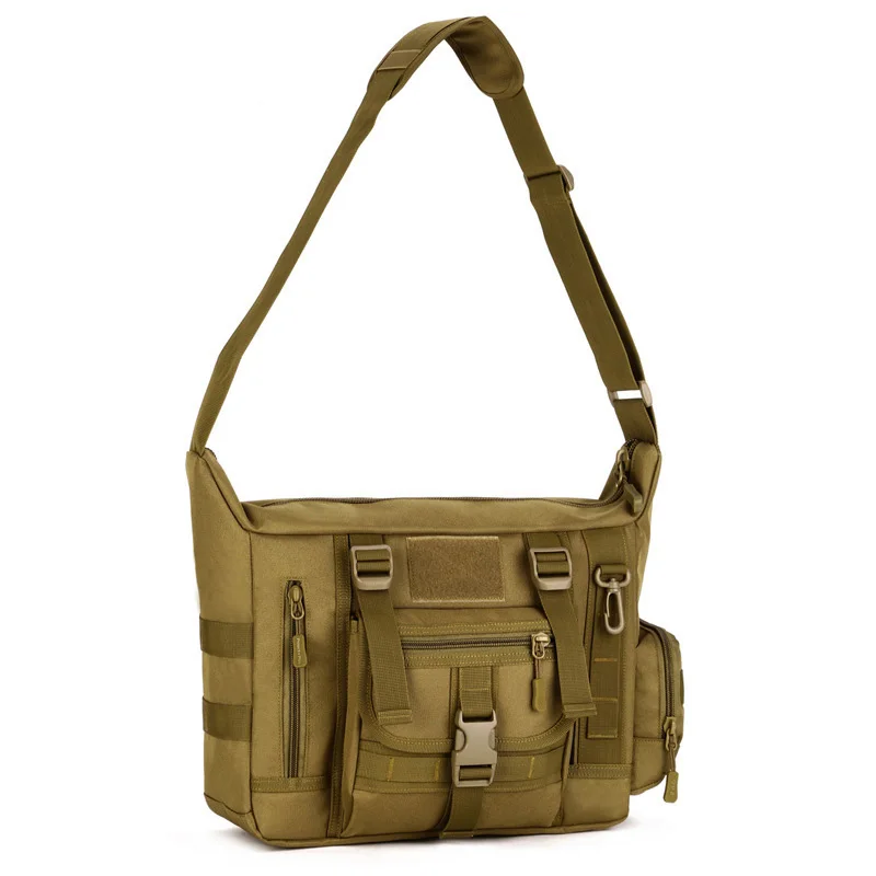 Woman Men's Tactical Bag Sling Belt Shoulder Bag Outdoor Messenger Bag 14'' Laptop Waterproof Men Crossbody Hunting Bag