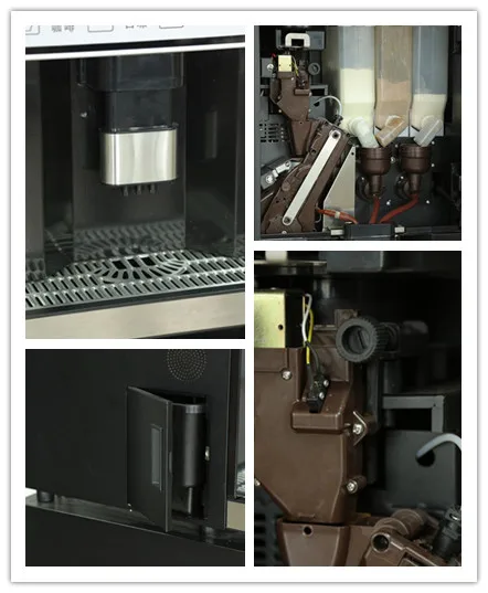 Table Top Coffee Vending Machine 307A Bean to Cup Automatic Fully Freshly Brewed Espresso Maker for Home Office