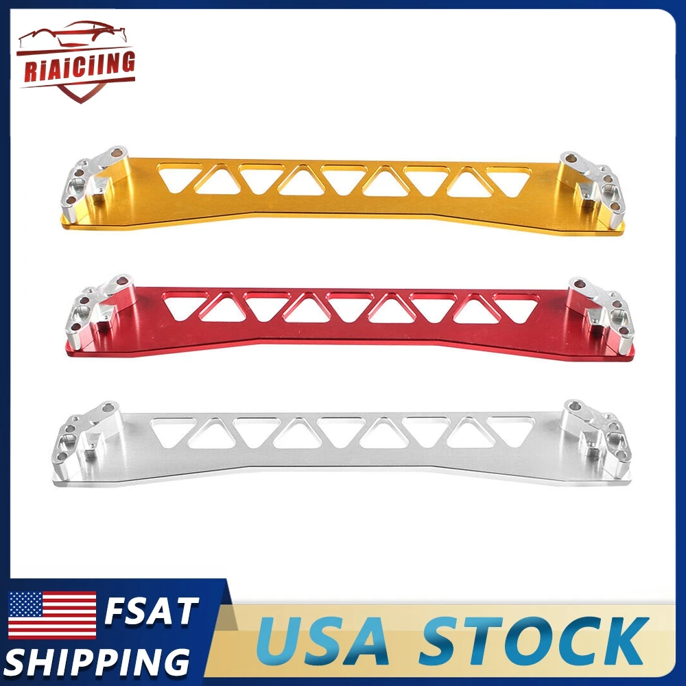 Billet Rear Lower Subframe Brace Tie Bar For Honda Civic EK 1996-2000 Si DX Red Silver Gold help stiffen up the chassis