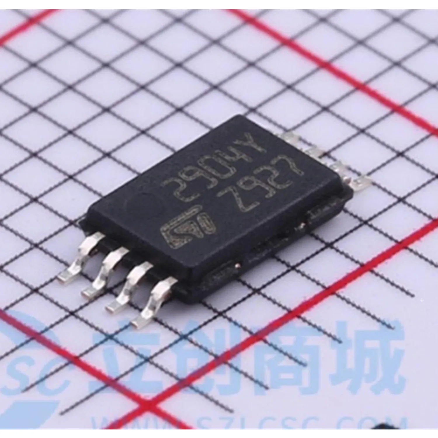 50 PCS/LOTE LM2904YPT LM2904 2904Y LM2903YPT LM2903 2903Y TSSOP-8 100% New and original