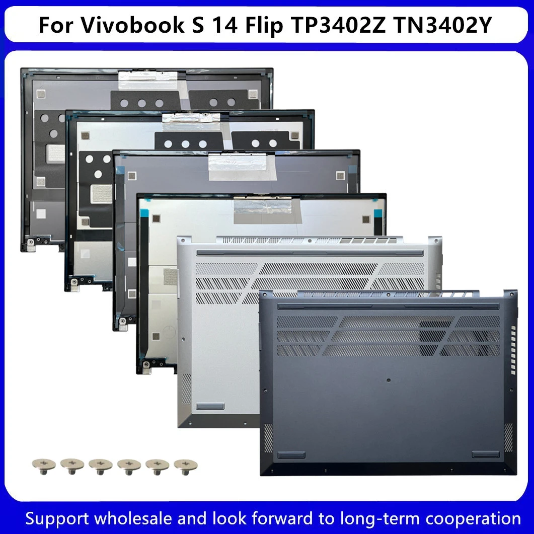 

Новинка для Kailxuling Vivobook S 14, откидная крышка TP3402Z TN3402Y, задняя крышка ЖК-дисплея, крышка/нижняя часть корпуса, основание D Shell