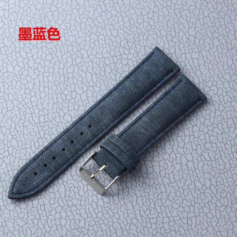 Skórzany pasek dżinsowy 10mm 1 – Canvas Strap Watch recenzja i cena