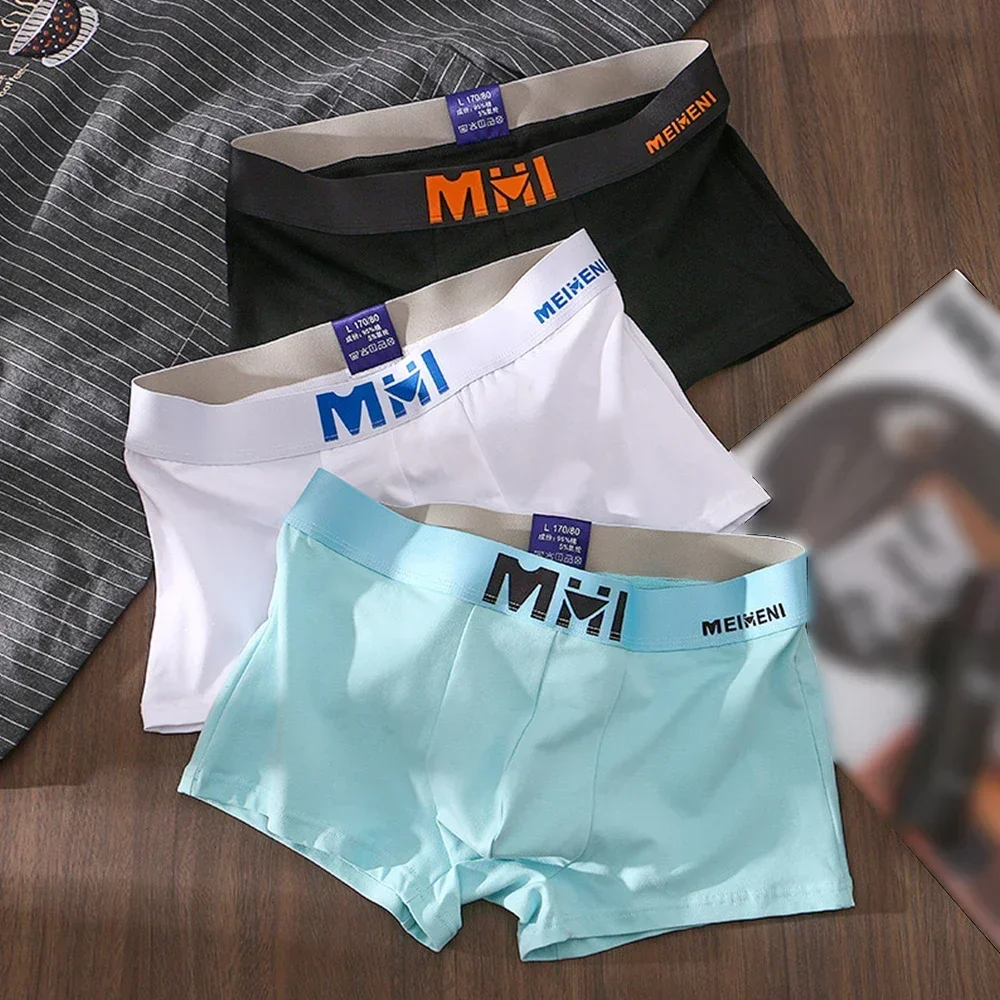남성용 통기성 불룩한 팬티, 언더팬츠 트렁크, 복서 브리프, 반바지 속옷, 2024 핫 세일, 직송