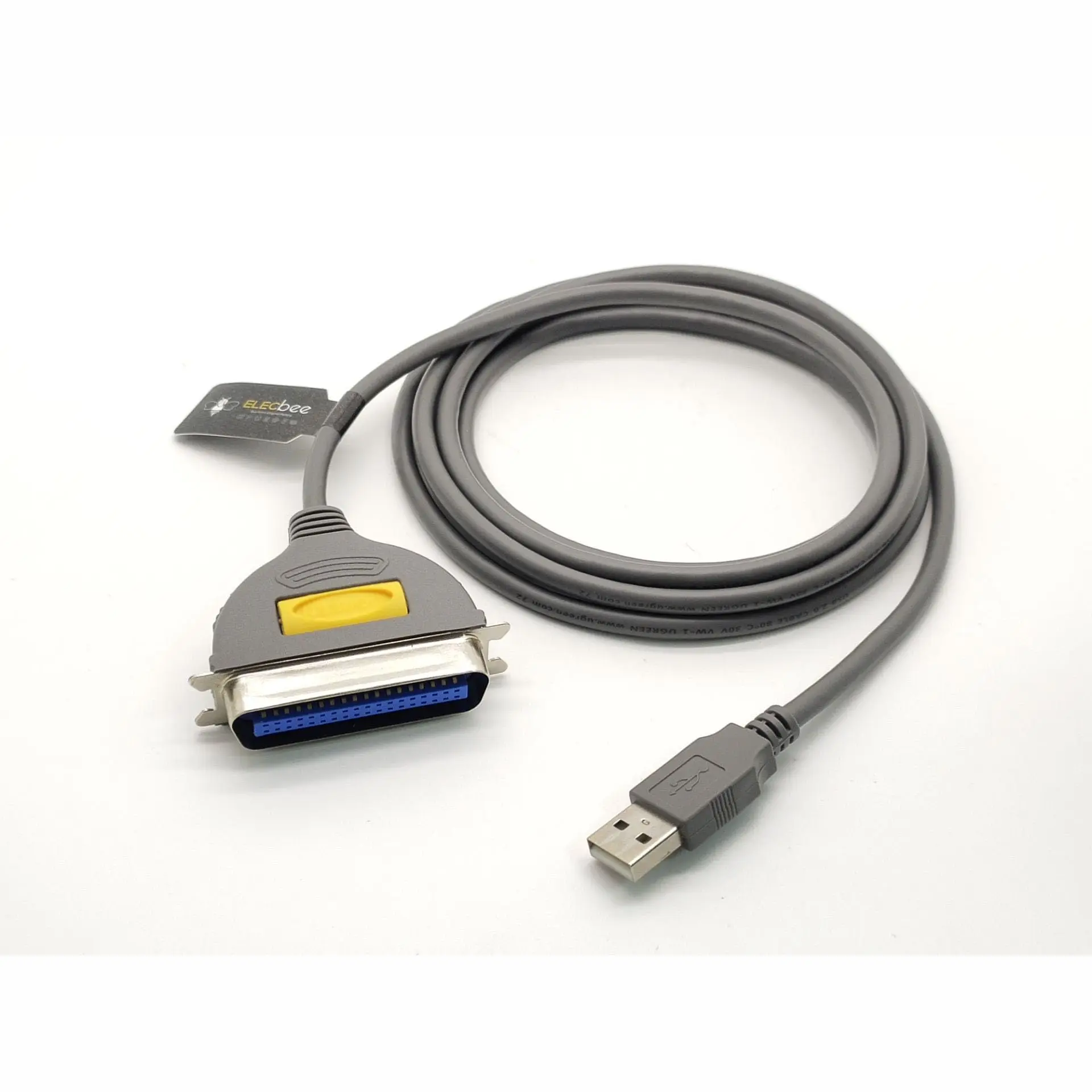 USB 2.0 to IEEE 1284 Parallel Printer Cable 36 Pin Male to USB Converter Cord 1M