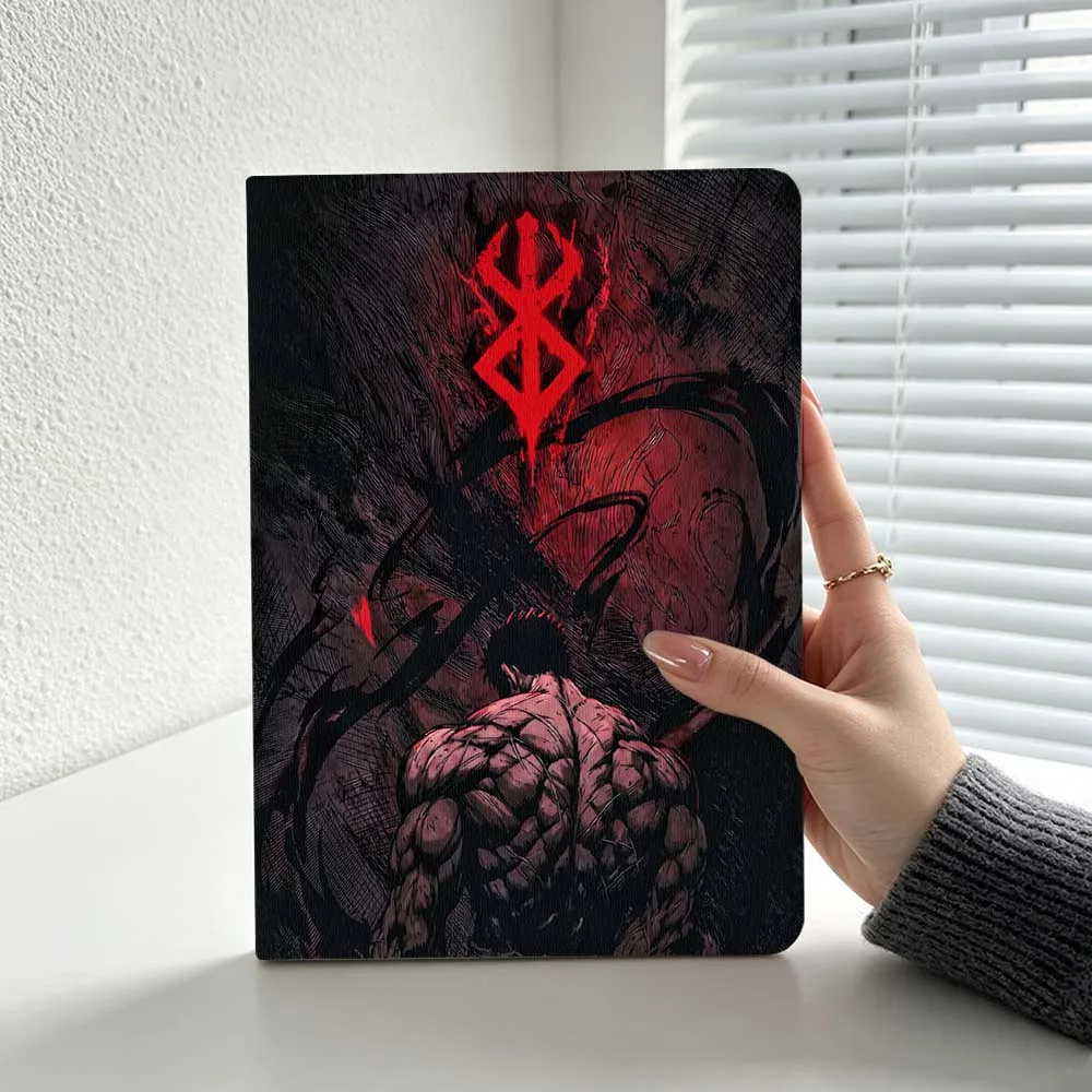 Anime B-Berserk Art Logo Cover For Lenovo Xiaoxin Lenovo Tab Pad Pro Plus K11 P12 M10 Legion Y900 Soft Inch Tablet Case