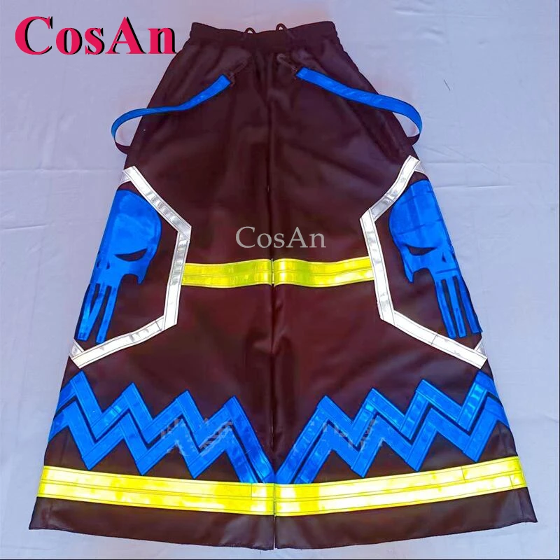 كوسان الهيكل العظمي تصميم ريبر فات السراويل ملبورن شفل شبح الرقص بنطلون موضة مستقيم الساق السراويل عاكسة بنطلون