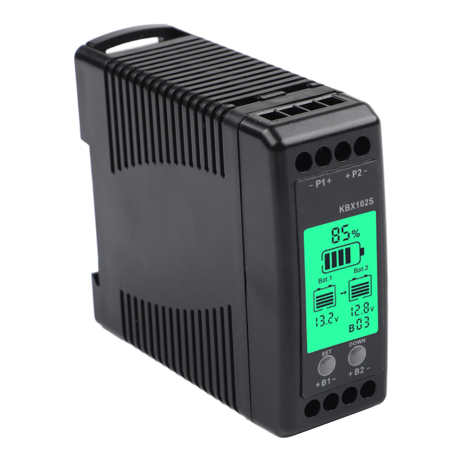 KBX102S 24V For Battery Equalizer Voltage Balancer Monitor With LCD Display For Series Lithium Acid For Battery Pack Energy Tran