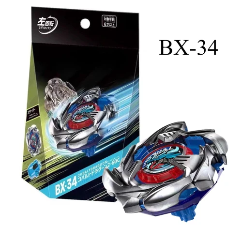 Imagen 2 del producto TOMY BEYBLADE X BX-34 Cobalt Dragon Knight Spinning Top Toy con lanzador Regalo perfecto para niños Colección de cumpleaños