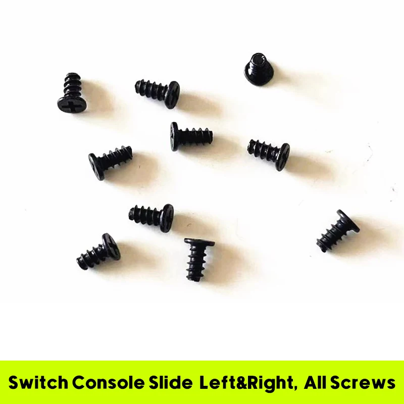 All Replacement Screws for Nintendo Switch OLED/Switch Console,Joy-Con Grips Gamepads Screws,Switch Slide Repair Screws