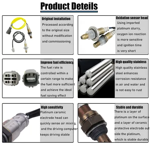 सुबारू इम्प्रेज़ा 2.5L 2008 2009 2010 2011 2012 2013 2014 WRX STI 2.5L 2014 2015 234-9034 234-4732 के लिए अप+डाउनस्ट्रीम ऑक्सीजन सेंसर 10 best sales 2015 डब्ल्यूआरएक्स - №8