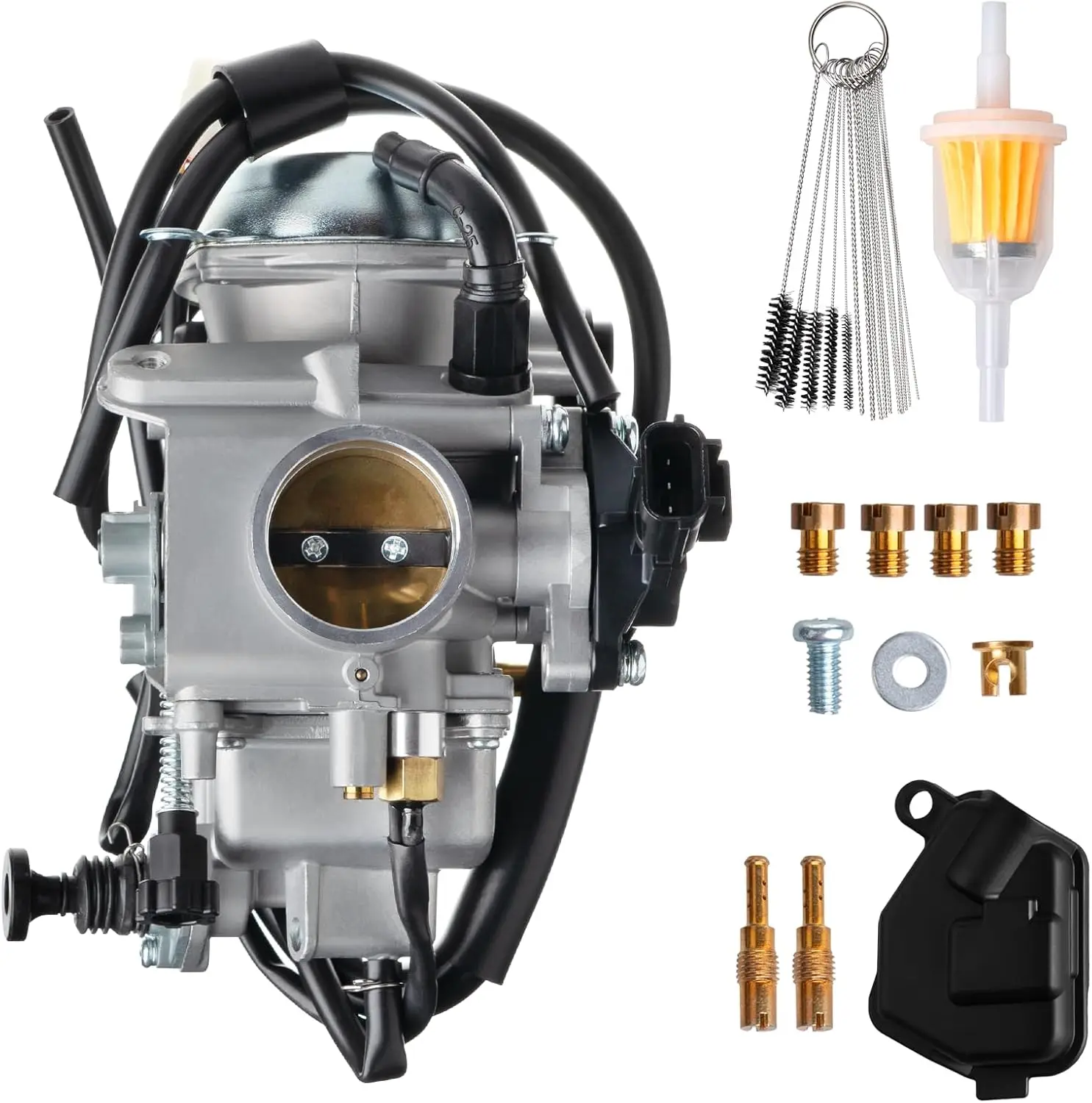 Carburetor for Honda Fourtrax Foreman 500 TRX500 2005-2011 Rubicon TRX500 2001-2005 Replace 16100-HN2-305 16100-HN2-013