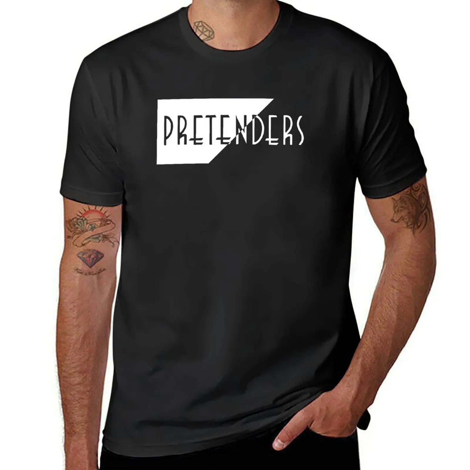 Pretenders Band T-Shirt cute tops blanks plain graphics mens graphic t-shirts big and tall