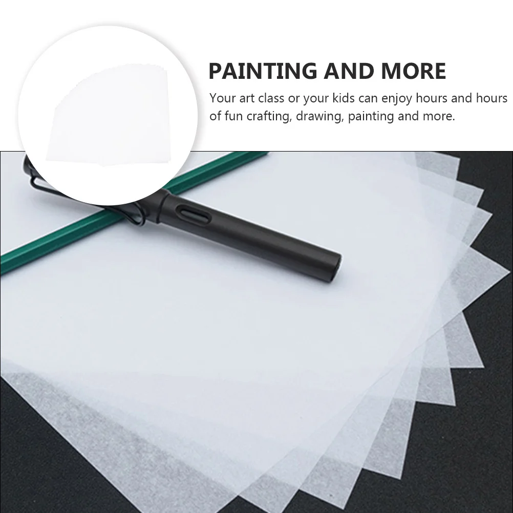 

HOODANCOS 4 Packs Xuan Paper Chinese Practice Sheet for Brush Writing Ink Exercise Copy Paper