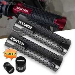 Motocicleta antiderrapante guiador Grip, Hand Bar Grips, apto para Zontes Shengshi 310R 310X 310V 310 T2 G1 125 U1 U 155 ZT 125 T310 350E 350