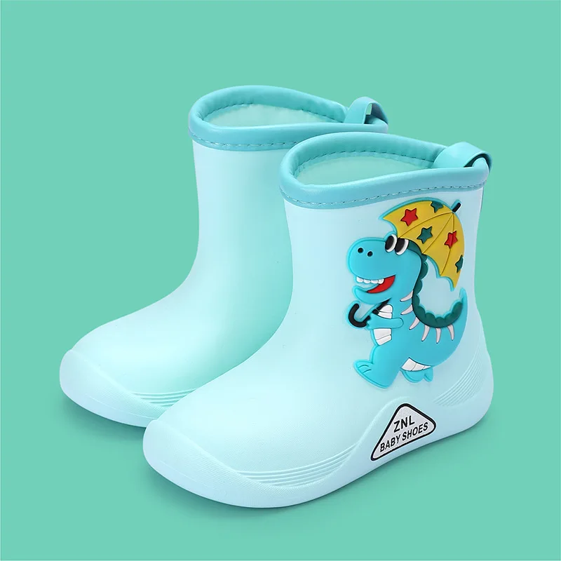 Botas De LluviaCartoon Kids Rain Boots Four Seasons Cute Infant Boot Anti Slip Rubber Boots for Kid Wram Boy Water Boot Kid Shoe