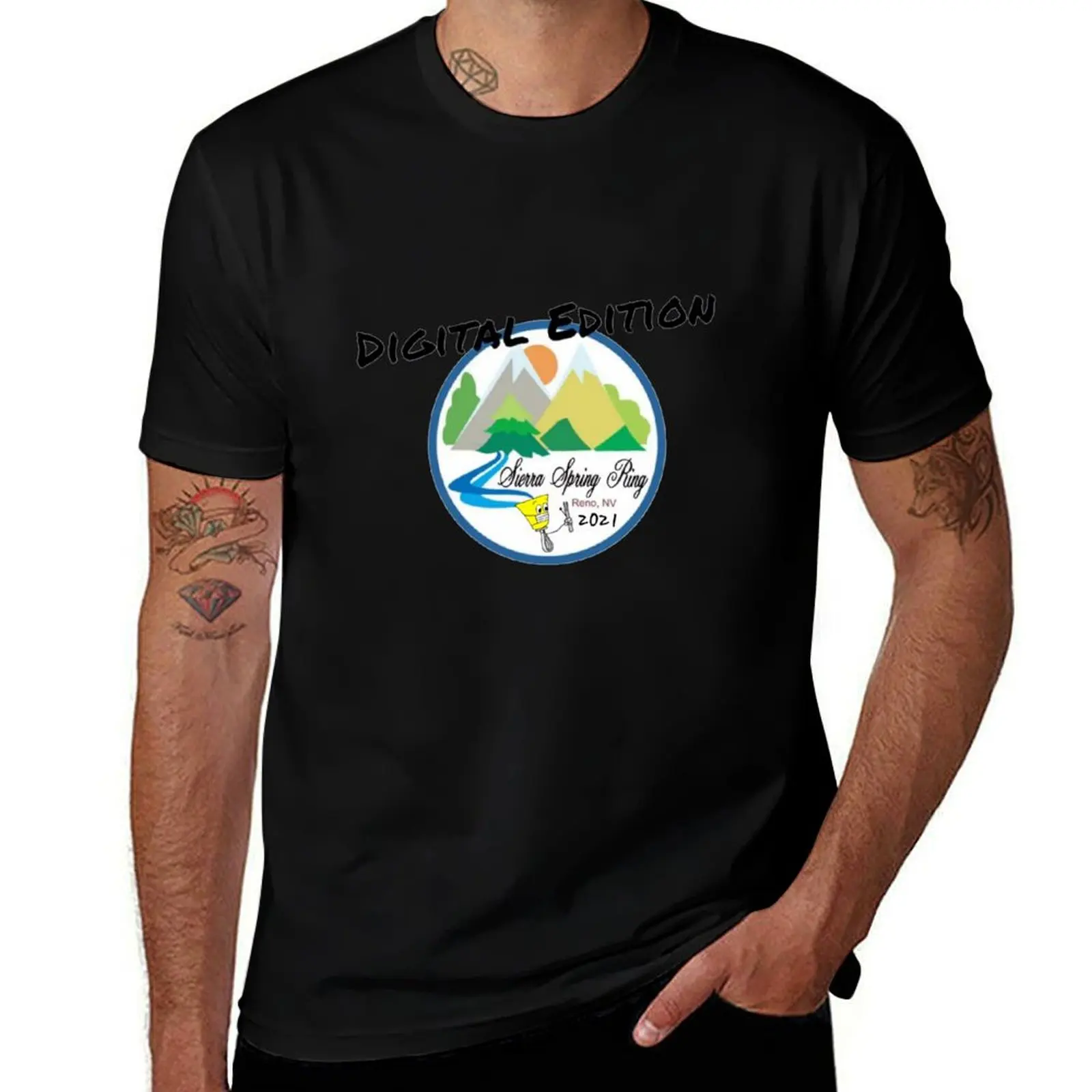 Spring Ring 2021 T-Shirt Fitness Training Breathable Tee T-Shirt