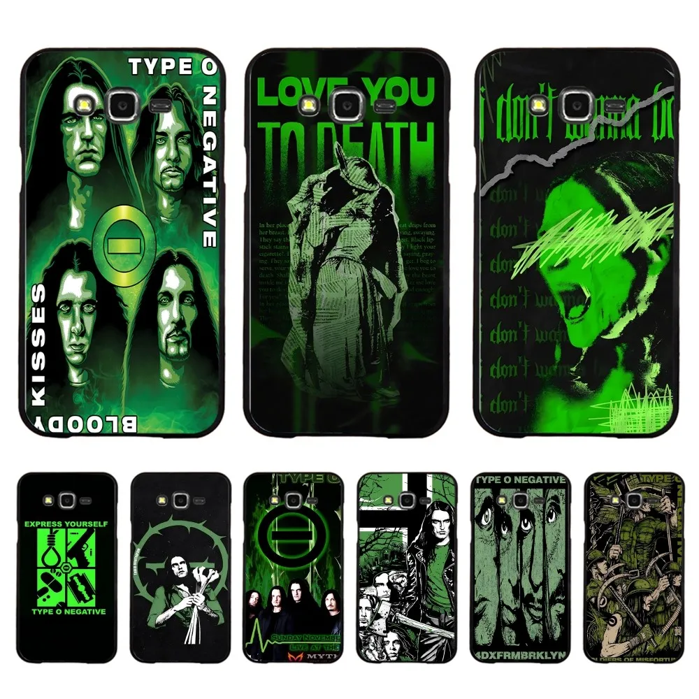 Rock Band T-Type O N-NegativeRock Phone Case For Samsung J 7 plus 7core J7 neo J6 plus prime J6 J4 J5 Mobile Cover