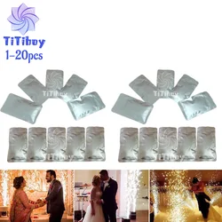 1-20 bags Ti Powder Cold Spark Machine Consumable 200g Cold Sparkular Machine Composite Metal Indoor Stage Light Effect