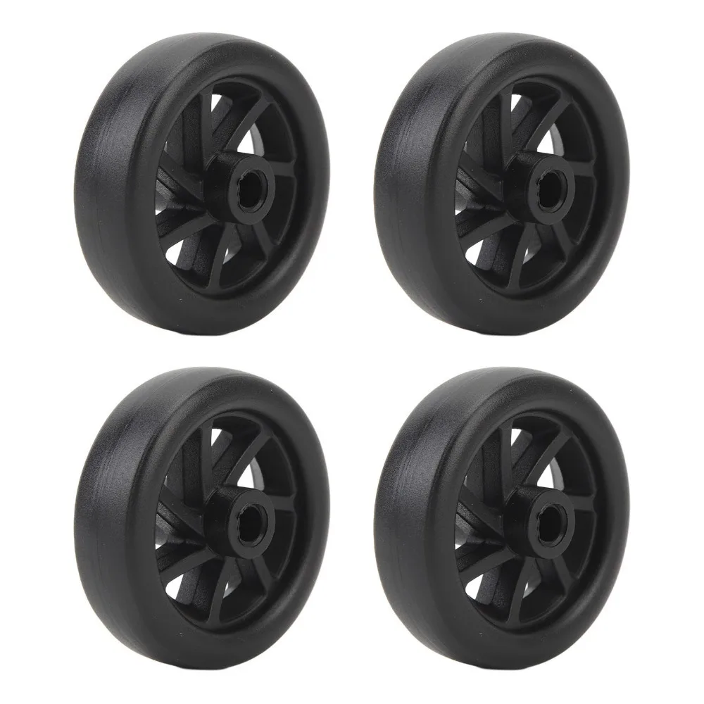 

4 Pcs Durable PVC Luggage Wheel Silent Easy Installation Suitcase Wheels Wheel Repair Caster Set Trolley Bag