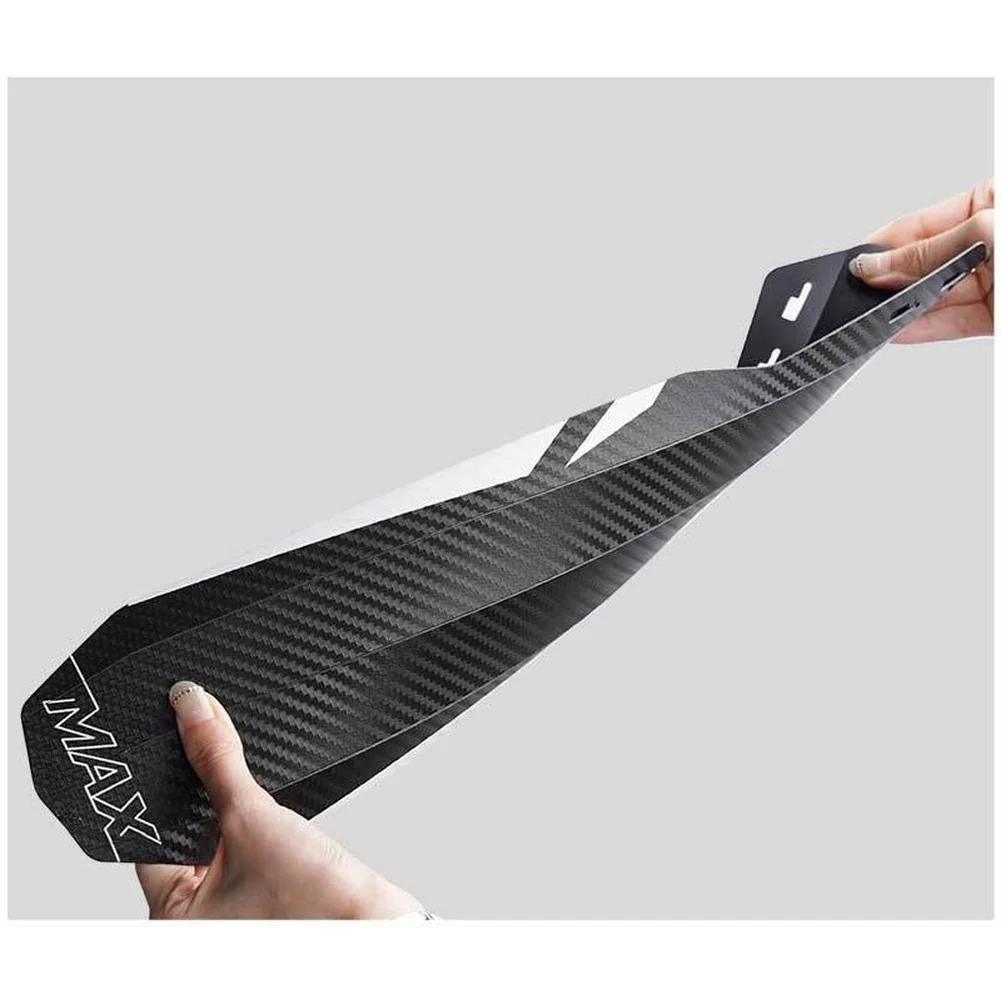 

Mountain Bike Rear Wheel Mudguard PP5 Plastic Carbon Fiber Pattern Rear Mud Guard Wings Mudguard For Mountain Bike Mudguard