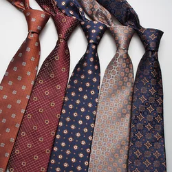 Linbaiway Polyester Neck Ties for Men's Wedding Dress Tie Cravate Business Corbatas Neckties Male Shirt Neckwear Accessories