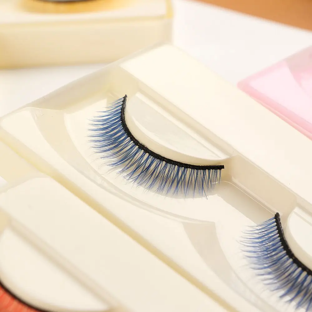 Multicolor Doll Eyelashes Simulation False Lash Dolls Modification DIY Accessories Decoration Suitable For 1/3 1/4 Scale Dolls