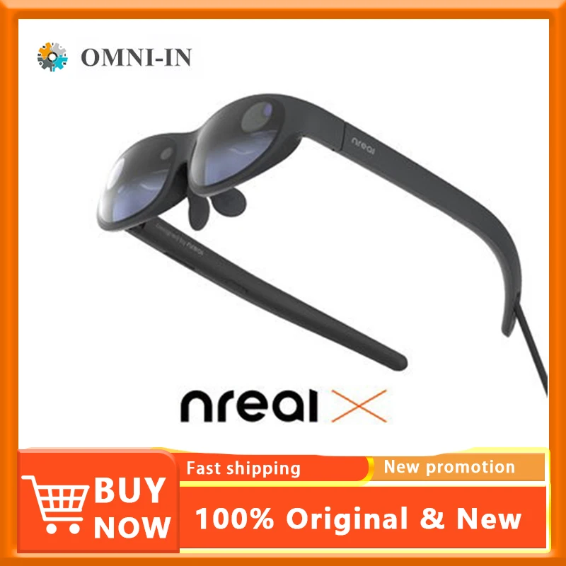 

Xreal X/Light AR Glasses 6DoF Full-real Space Scene Interconnection Development And Creation 3D Giant Screen AR Glasses