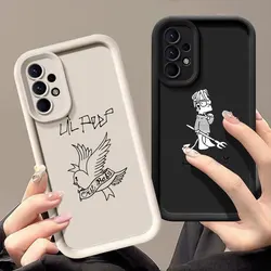 Lil Peep Hell Boy Rapper Case For Samsung Galaxy A55 A35 5G Case A13 A54 A53 A52 A34 A33 A32 A21S A14 A23 24 A51 A71 Phone Cover