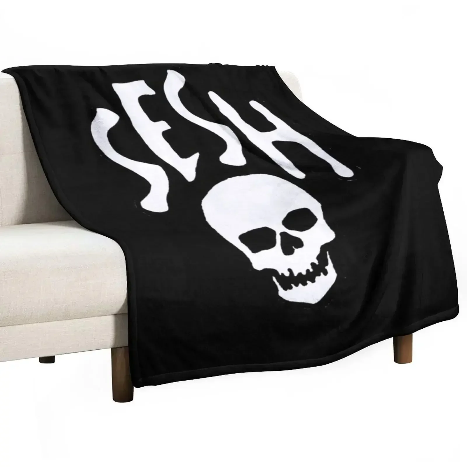 SESH BONES Throw Blanket Cozy Microfiber Throw Blanket for Home Bedroom
