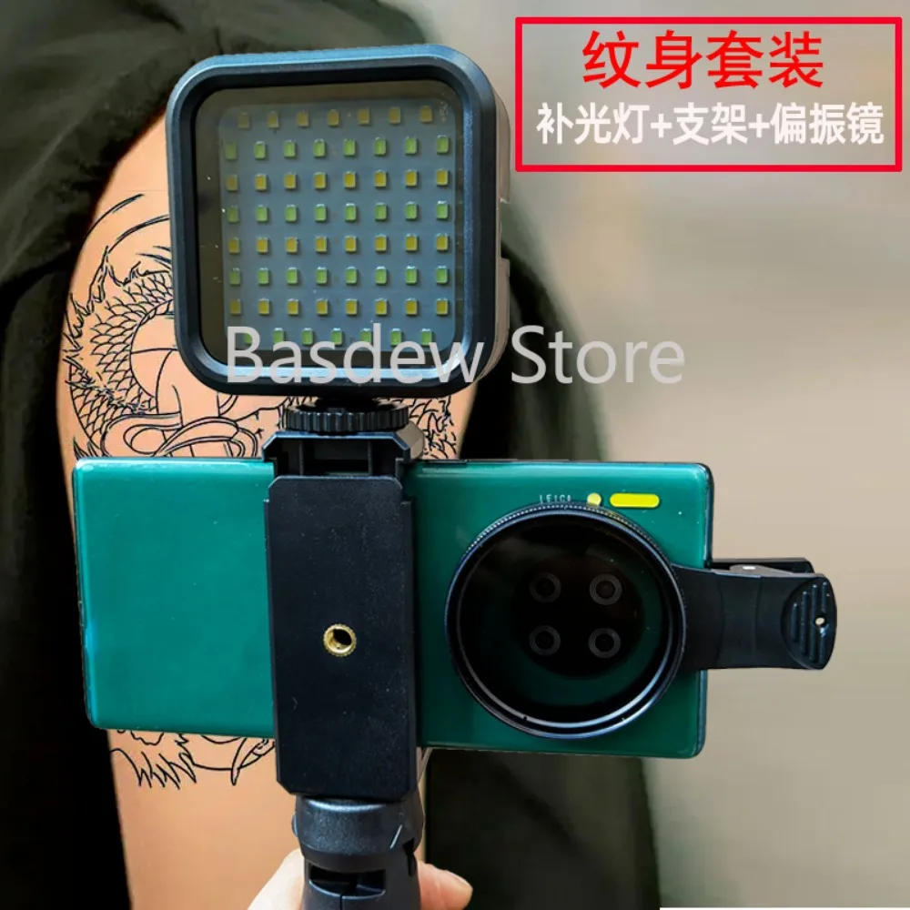 Head Tattoo Artist Photography Artifact Tattoo Removing Reflective Restoring Hue Increasing  Fill Light Cpl Polarized Lens