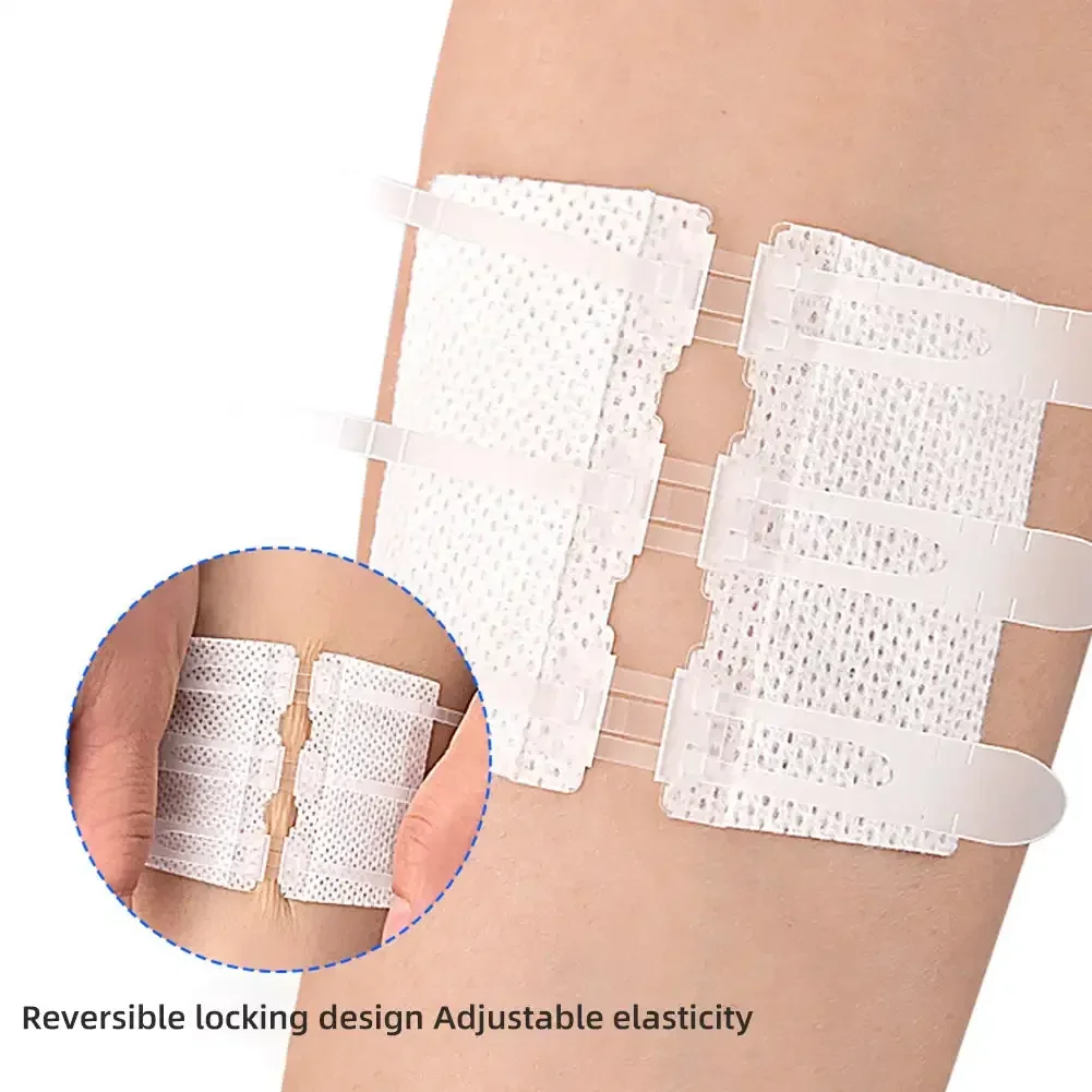 Emergency Laceration Closures Band Zipper Painless Wound Closure Device Suture-free Wound Dressing Closure Strips First Aid Kit