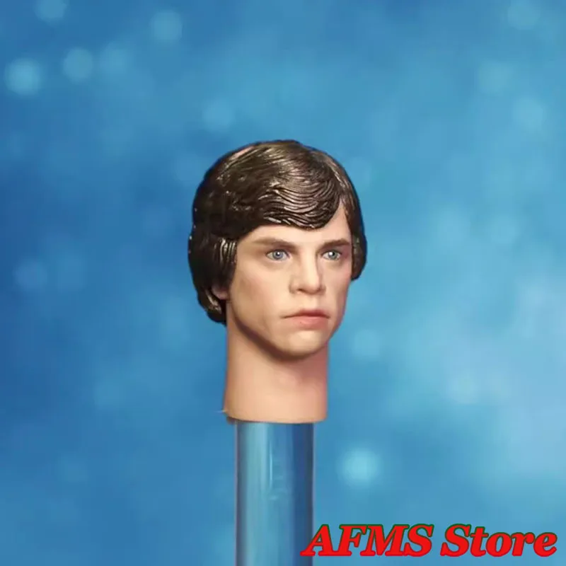 Manipple Studio 1/12 Men Soldier Luke Skywalker Head Sculpt Star Wars Dolls Head Model For 6Inch SHF Action Figure Body Toys