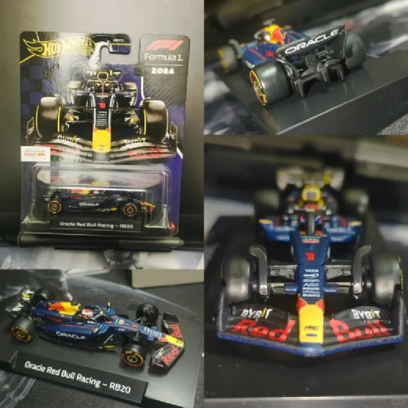 ホットウィール-プレミアム-f1-シリーズ-オラクル-レッドブル-レーシング-rb20-1-11台のダイキャストカー、コレクタブル、1-43スケール、合金製車両モデルおもちゃ