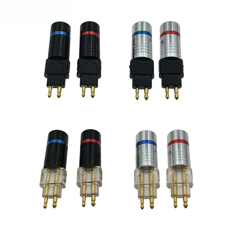 

1 пара Hi-Fi кабеля для наушников, 2-контактный разъем для Sennheiser HD650 HD600 HD580 HD25, портативный обновленный разъем аудиокабеля для наушников