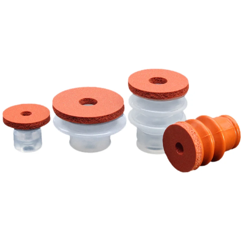 

Mechanical arm accessories, sponge vacuum suction cup, strong suction nozzle installation hole silicone material SP MP-10 15 20