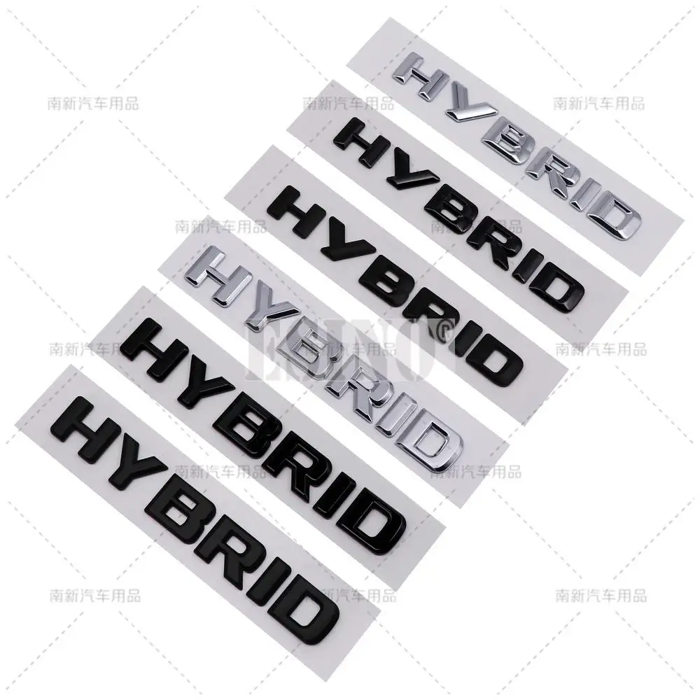 Car Styling Hybrid 3D Rear Trunk ABS Adhesive Emblem Badge Decal for Mercedes Benz C200 C300 E 260 E300 E350 GLC GLE GLS 680