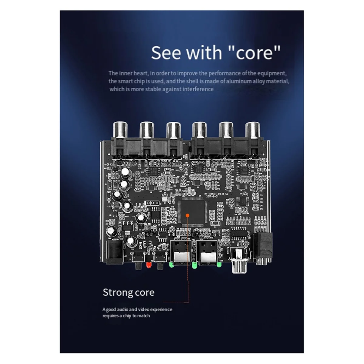 【~ New A88T】Decoder 5.1 Channel DTS for AC-3 Source Code PCM Digital Fiber Coaxial to Analog Audio Module