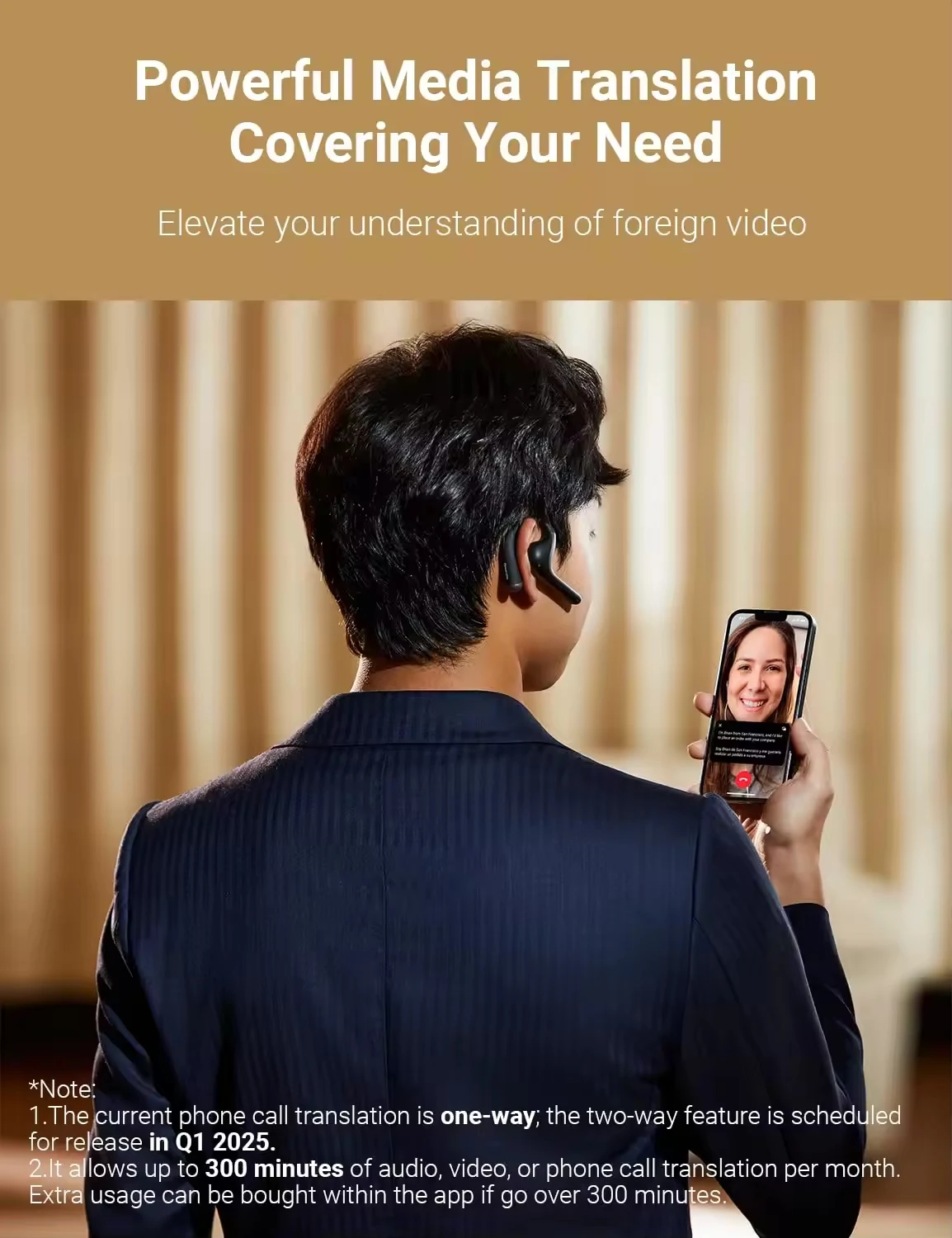 Timekettle W4 Pro AI Interpreter Translation Earbuds Bidirection Simultaneous Smart Translator Headset Device Travel Meeting