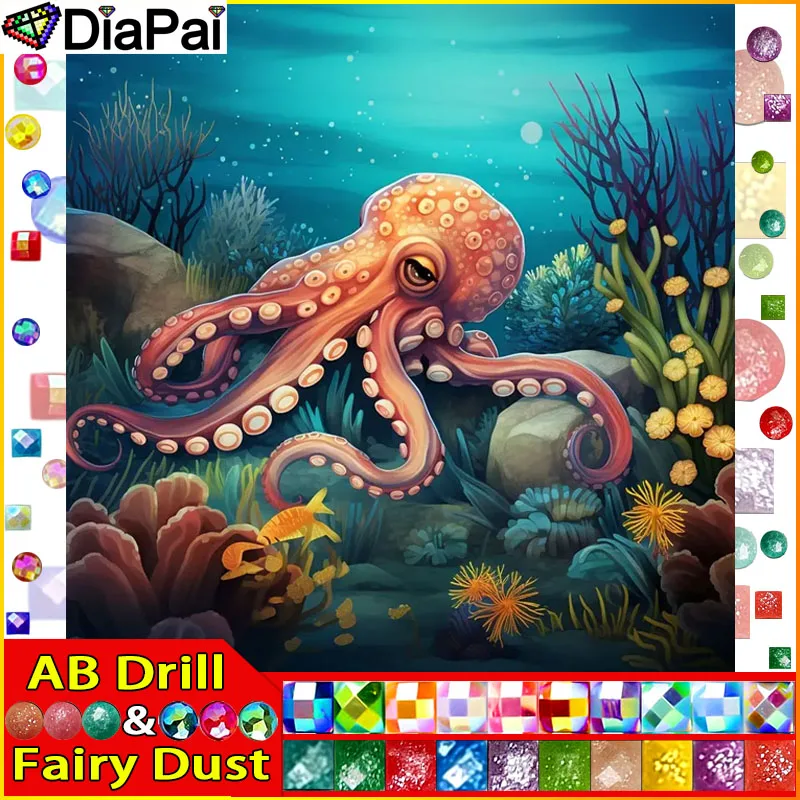 DIAPAI Fairy Dust AB 5d Diamond Painting Full Square/Round 