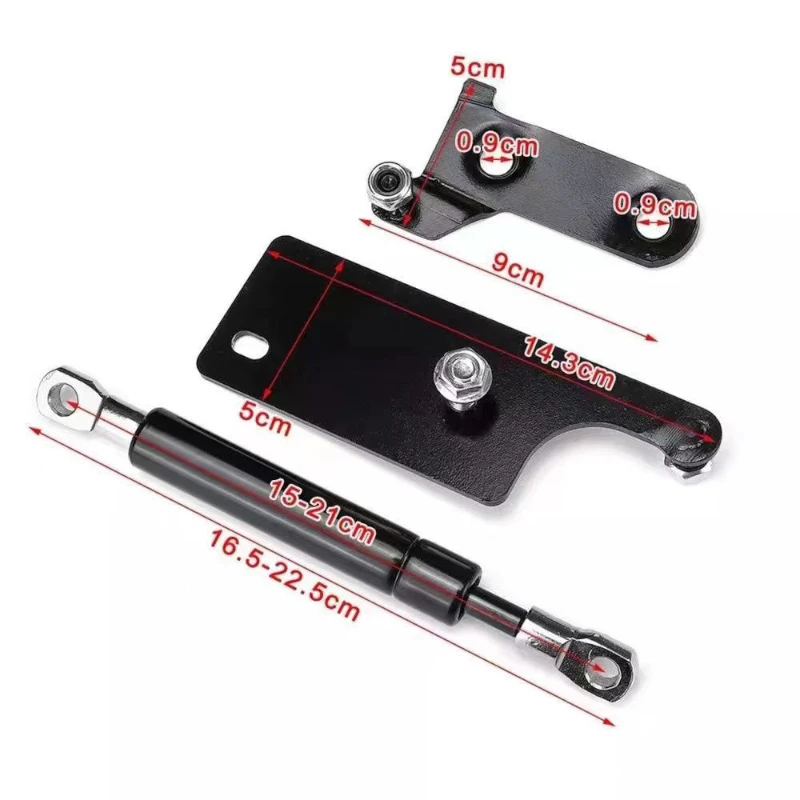 

Metal+PC For Toyota Hilux GUN125 Revo 2015-2021 Car Rear Tailgate Slow Down Support Rod Lift Strut Bar Gas Shock Damper