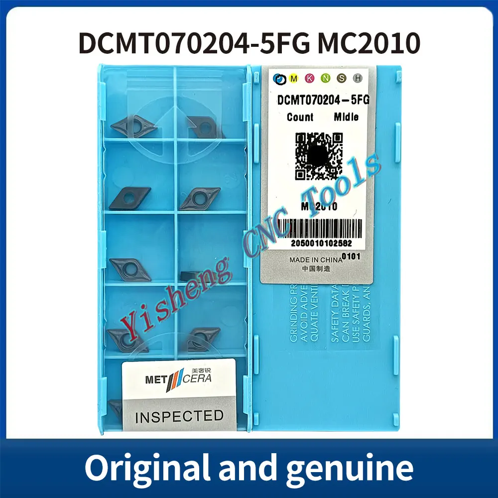 

METCERA Cutting Tools DCMT070204-5FG DCMT11T302-5FA DCMT11T304-5FG DCMT11T304-5MT DCMT11T308-5FG DCMT11T308-5MT MC2010 PV2110