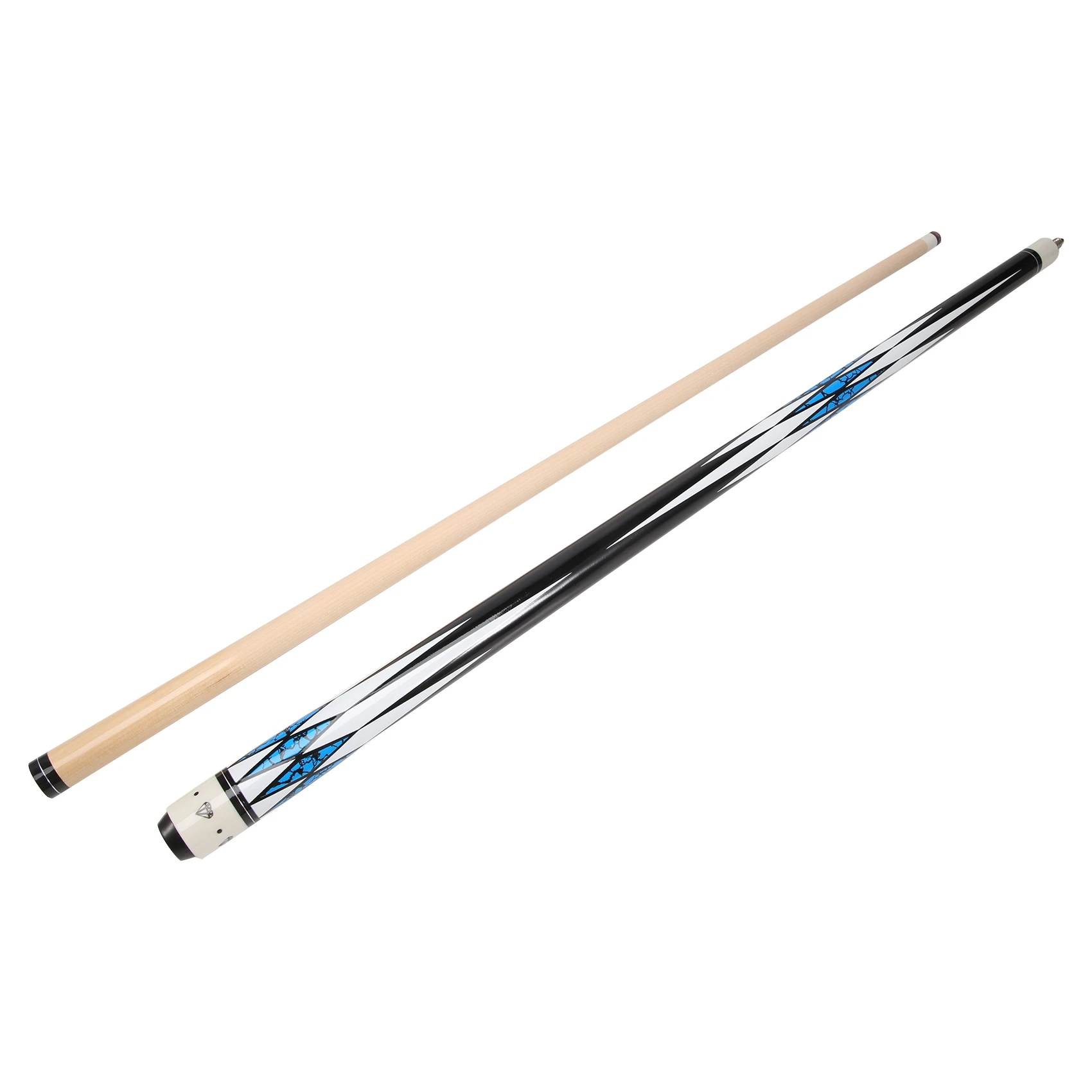 

1Pcs Pool Cues,57Inch Cue Sticks Maple Wood Billiard Cue Sticks Cue Stick for Professional Billiard Players,Blue