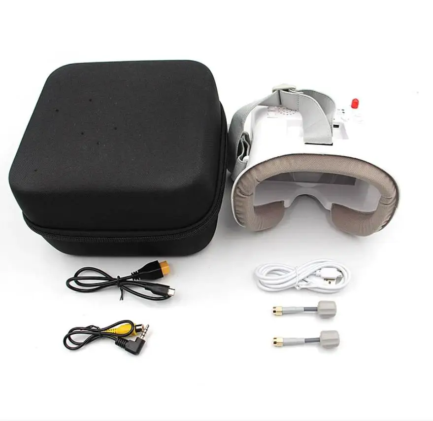

008D 5.8G 40CH 4.3 Inch FPV Goggles pro 800*480 Video Headset HD DVR Diversity With Battery For EV800D RC Model RC FPV Drone